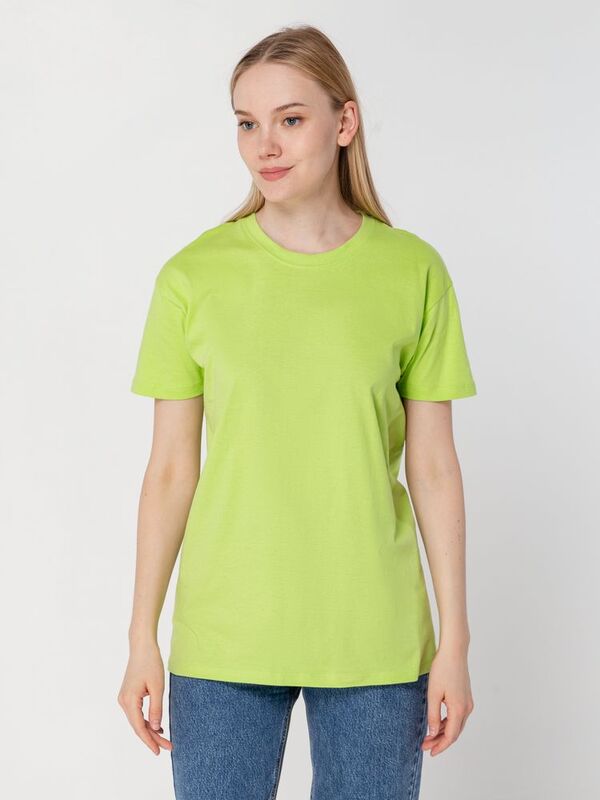 Футболка унисекс Regent 150, зеленое яблоко арт.1376.94