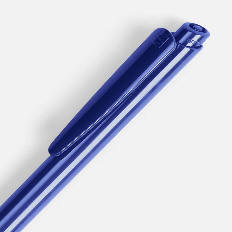 Ручка шариковая Senator Dart Polished, синяя арт.6308.40