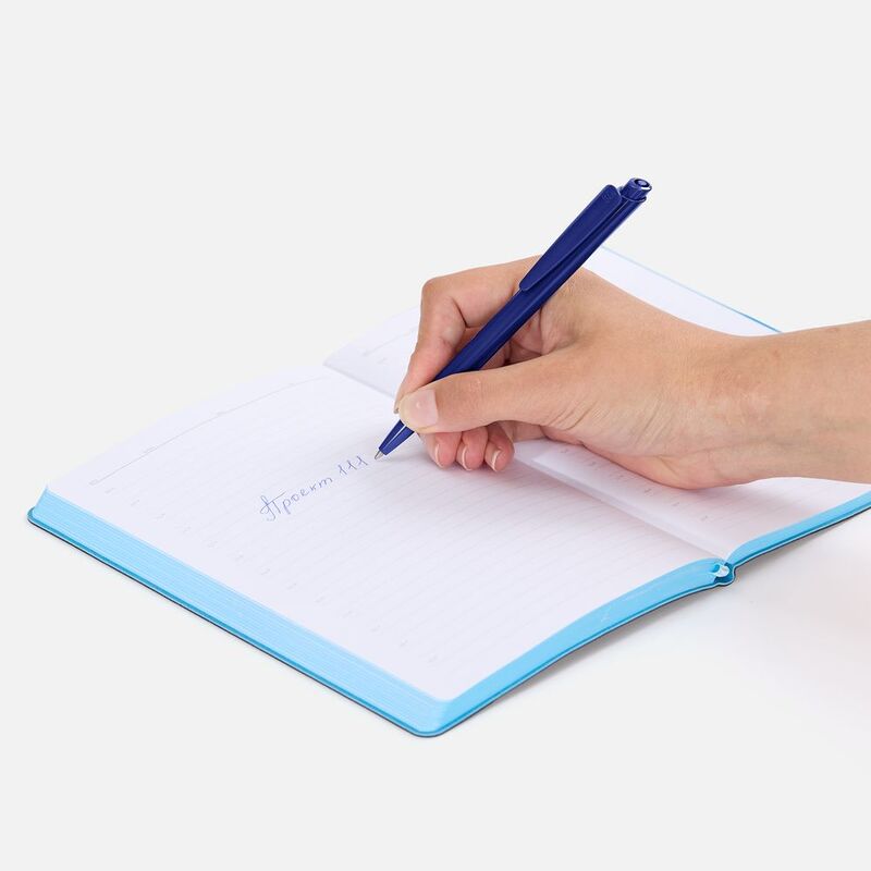 Ручка шариковая Senator Dart Polished, синяя арт.6308.40