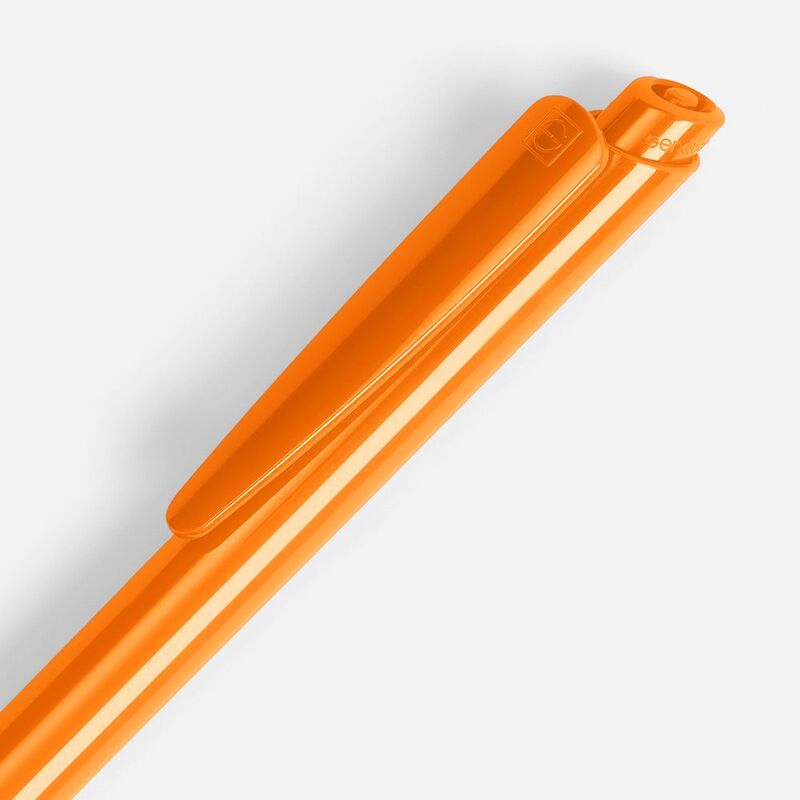 Ручка шариковая Senator Dart Polished, оранжевая арт.6308.20