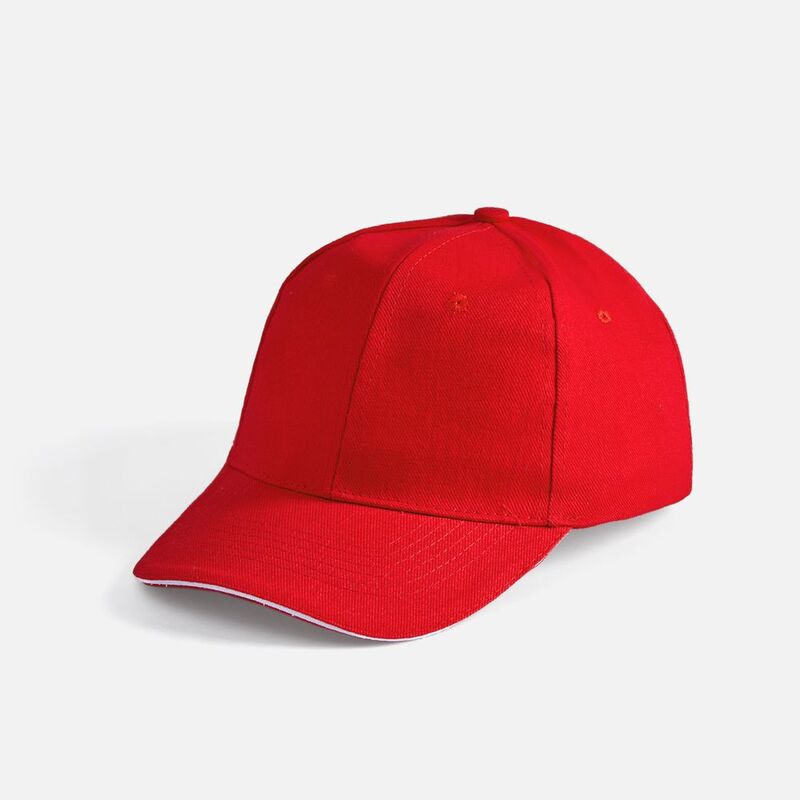 Бейсболка Buffalo, красная с белым арт.6404.56