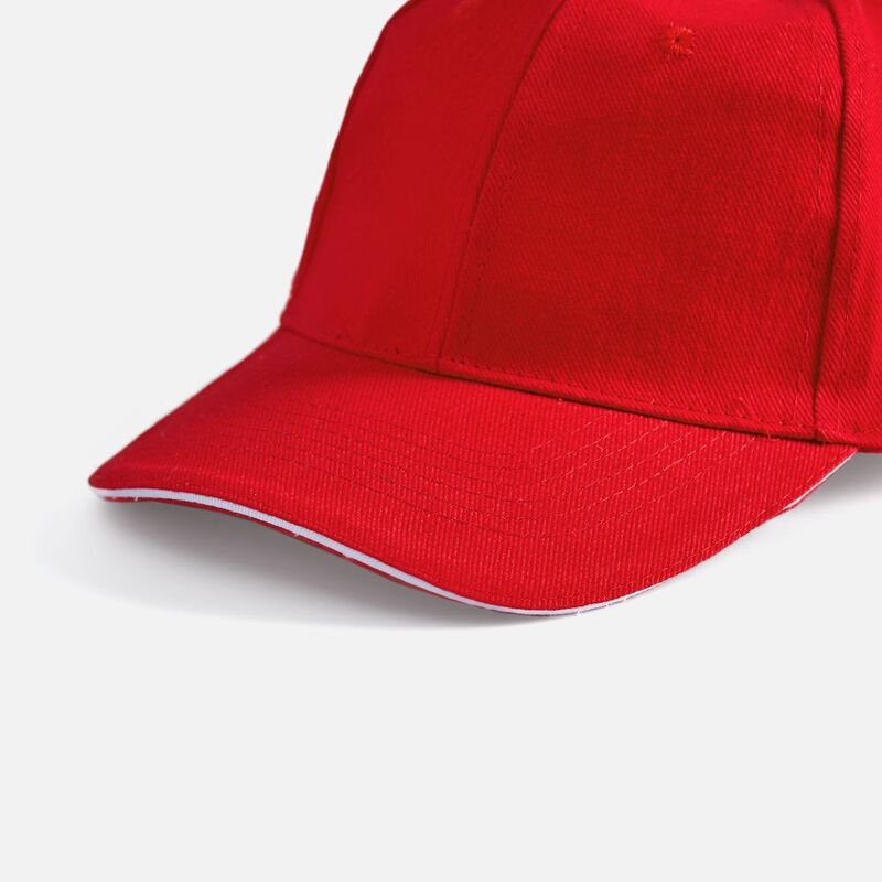 Бейсболка Buffalo, красная с белым арт.6404.56