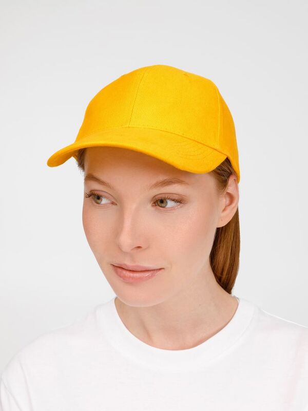 Бейсболка Buffalo, желтая арт.6404.80