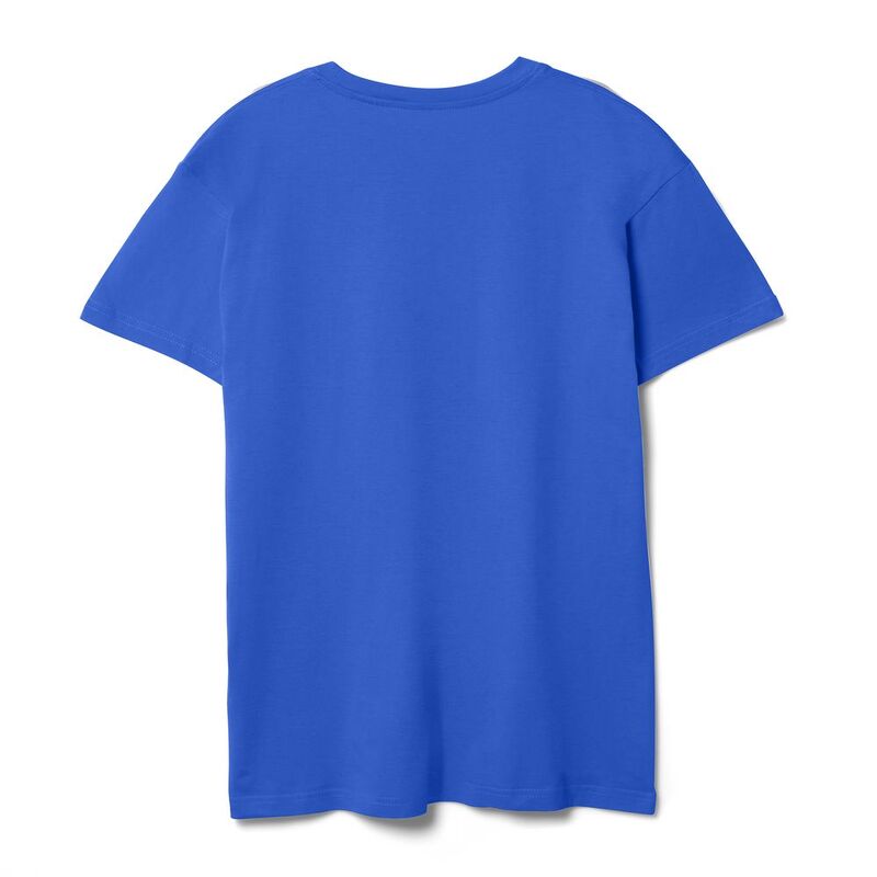 Футболка унисекс T-bolka 140, ярко-синяя арт.5190.44