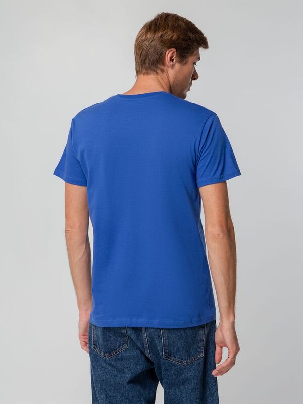 Футболка унисекс T-bolka 140, ярко-синяя арт.5190.44