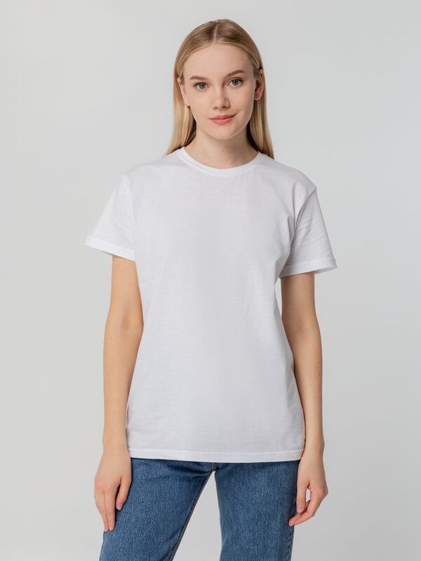 Футболка унисекс T-bolka 140, белая арт.5190.60