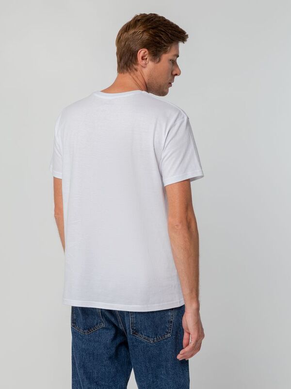 Футболка унисекс T-bolka 140, белая арт.5190.60