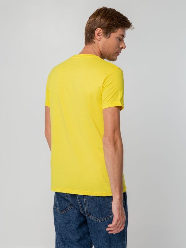 Футболка унисекс T-bolka 140, желтая арт.5190.80