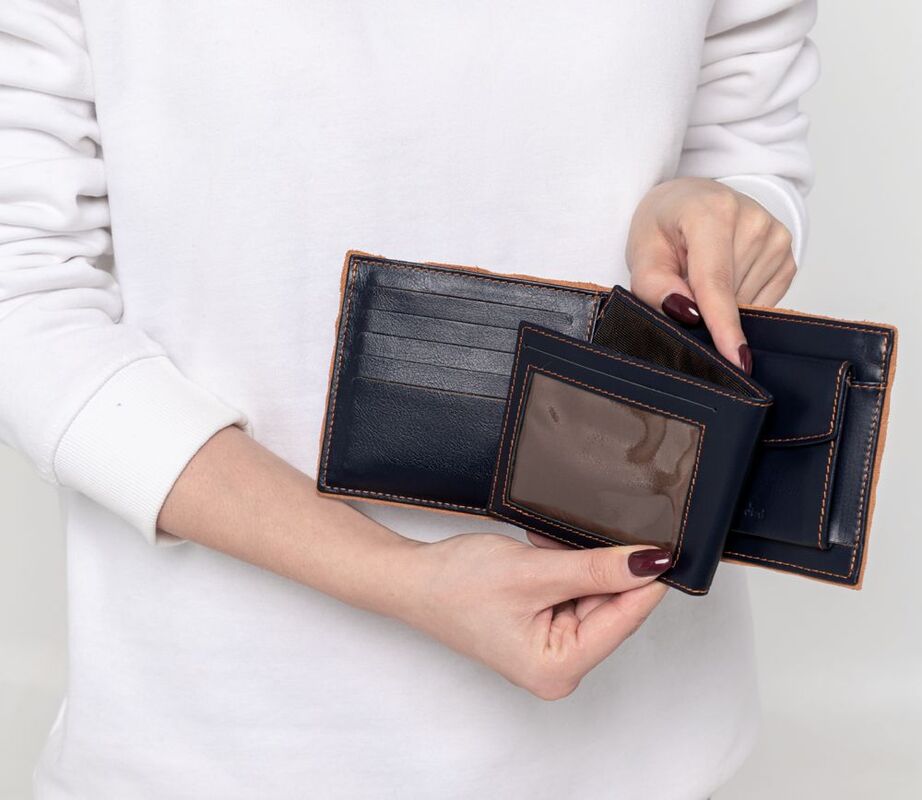 Портмоне Palermo, синее арт.5266