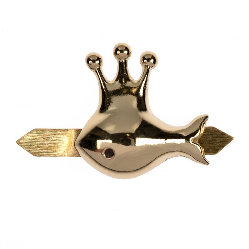 Шильдик &laquo;Золотая рыбка&raquo;, золотистый арт.16477.00