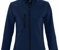 Куртка женская на молнии Roxy 340 темно-синяя арт.4368.40