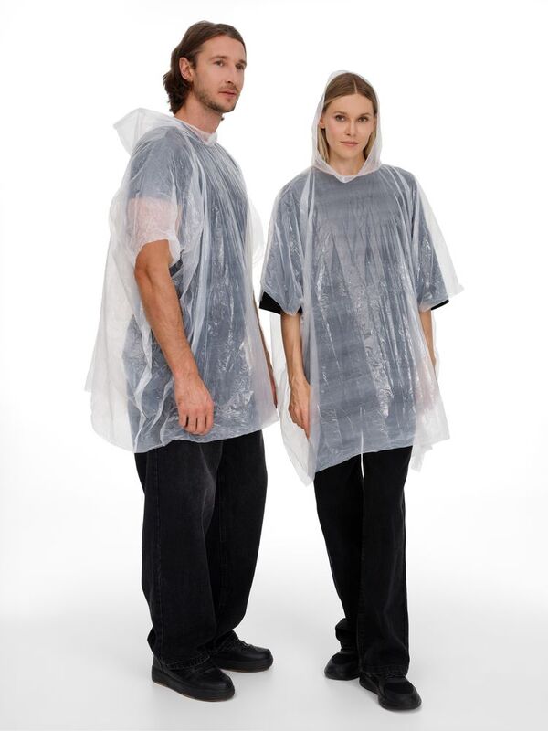 Дождевик в круглом футляре Nimbus, красный арт.5354.50