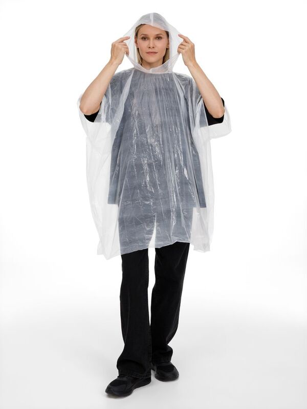 Дождевик в круглом футляре Nimbus, красный арт.5354.50