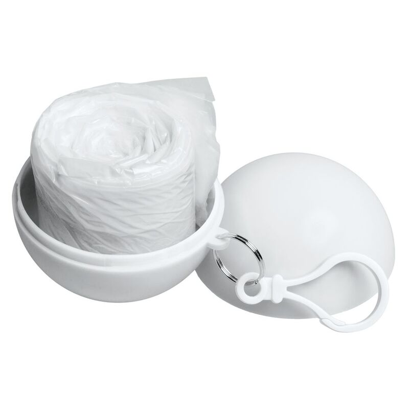 Дождевик в круглом футляре Nimbus, белый арт.5354.60