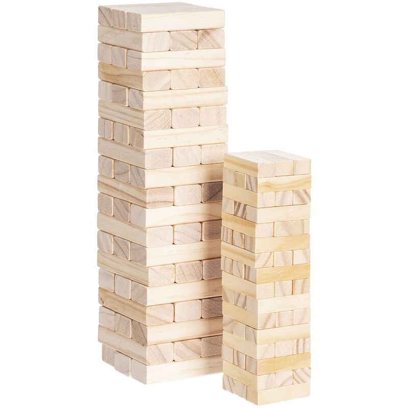 Игра &laquo;Деревянная башня мини&raquo;, неокрашенная арт.5351.00