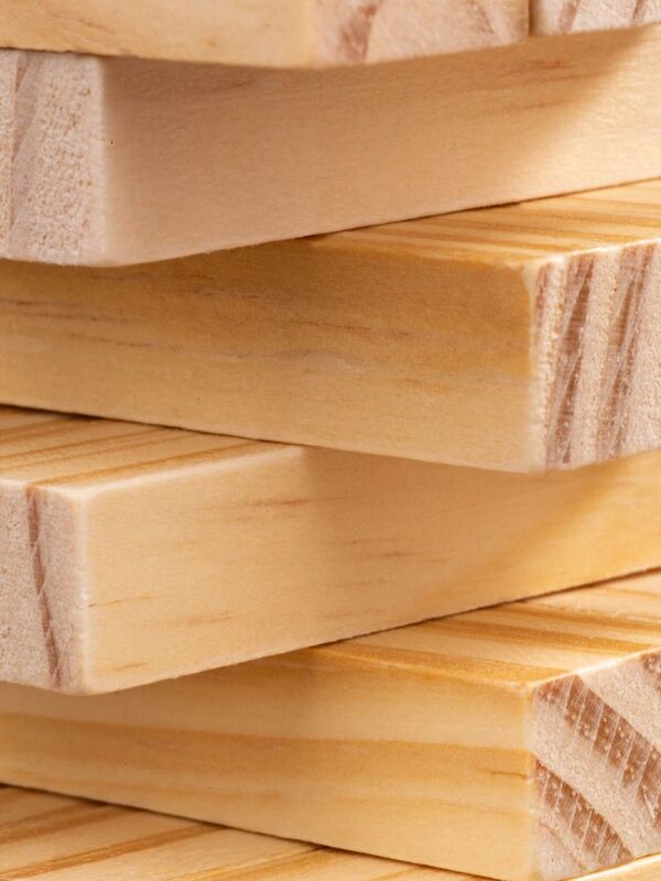 Игра &laquo;Деревянная башня мини&raquo;, неокрашенная арт.5351.00