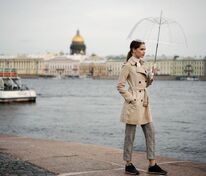 Прозрачный зонт-трость Clear арт.5382.60