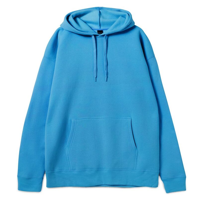 Толстовка с капюшоном Slam 320, бирюзовая арт.2401.42