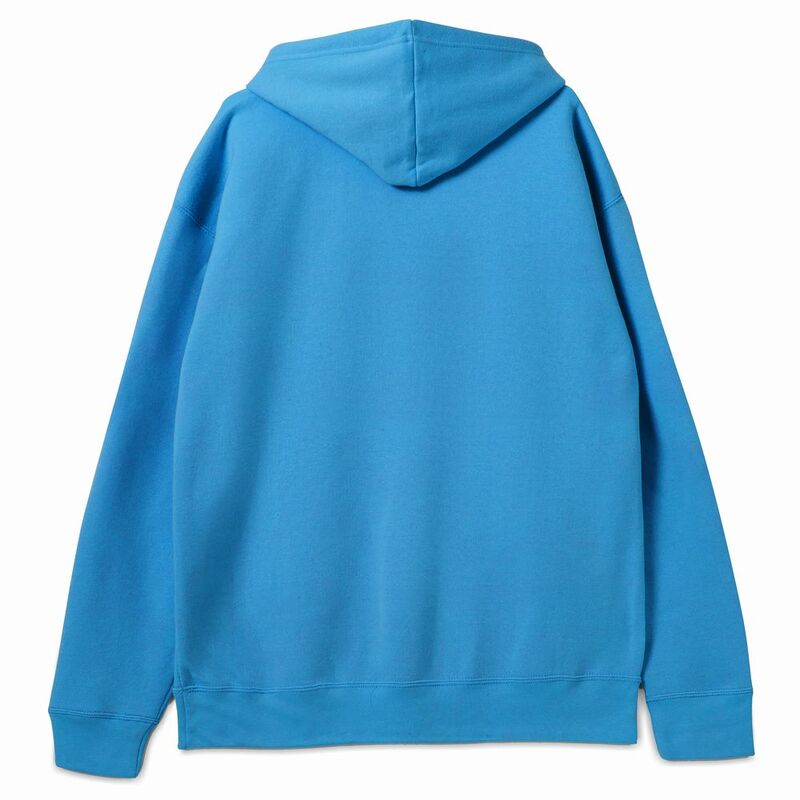 Толстовка с капюшоном Slam 320, бирюзовая арт.2401.42