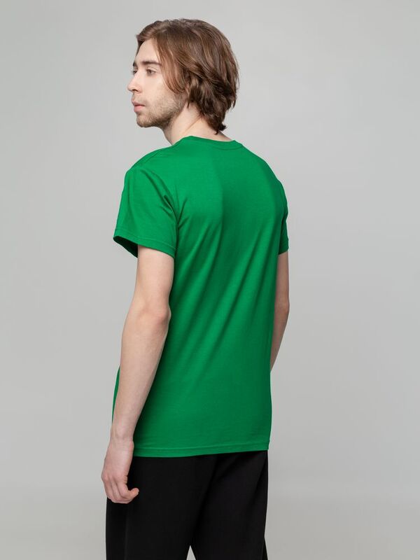 Футболка унисекс T-bolka 140, темно-зеленая арт.5190.90