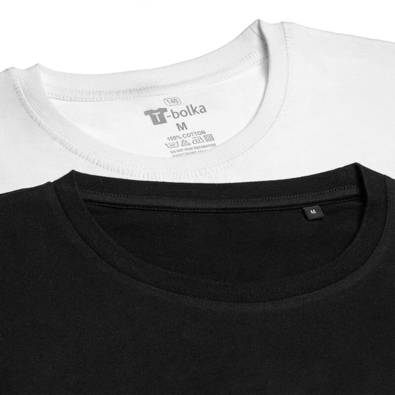 Футболка унисекс T-bolka 140, темно-зеленая арт.5190.90