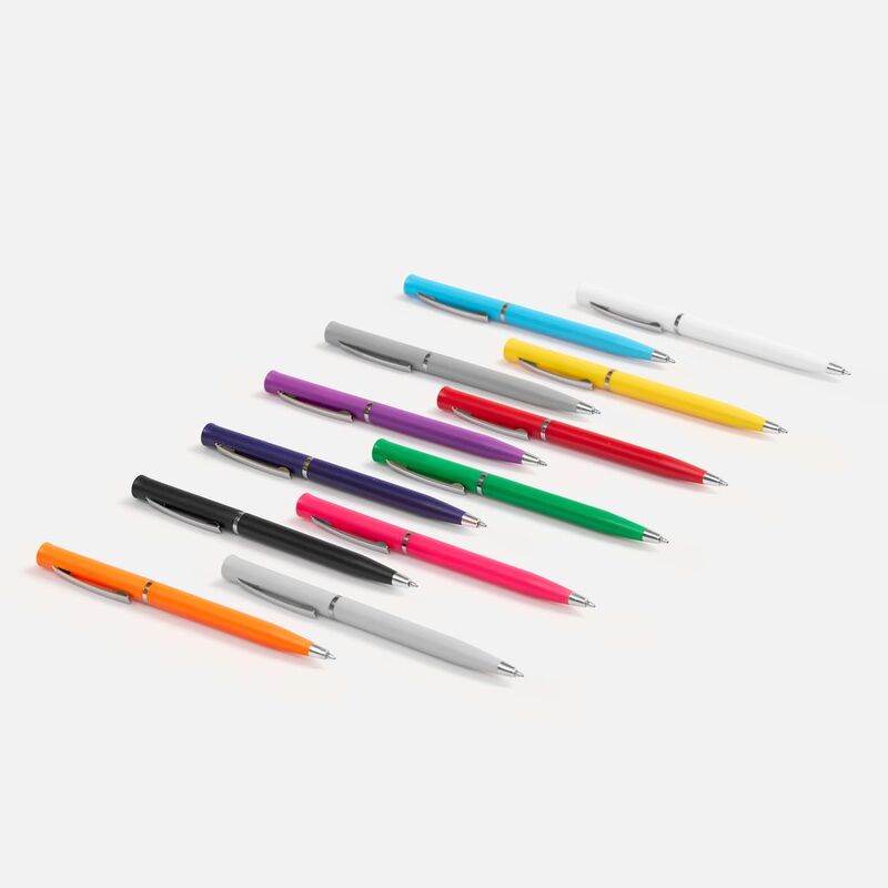 Ручка шариковая Euro Chrome, синяя арт.4478.40