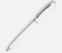 Ручка шариковая Euro Chrome, белая арт.4478.60