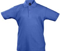 Рубашка поло детская Summer II Kids 170, ярко-синяя арт.5565.44
