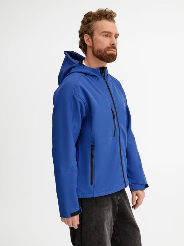 Куртка мужская с капюшоном Replay Men 340, ярко-синяя арт.5569.44