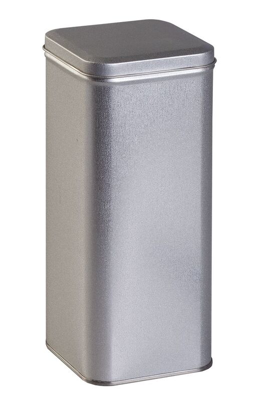 Коробка Pragmax High, прямоугольная, серебристая арт.5586