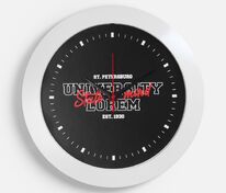 Часы настенные Vivid Large, белые арт.5590.60