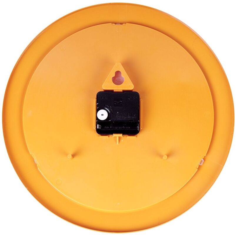 Часы настенные Vivid Large, оранжевые арт.5590.20