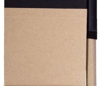 Блокнот на кольцах Eco Note с ручкой, черный арт.5596.30