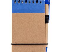 Блокнот на кольцах Eco Note с ручкой, синий арт.5596.40