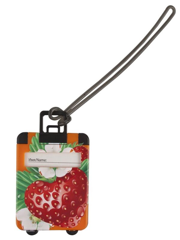 Бирка для багажа Trolley, оранжевая арт.5603.20