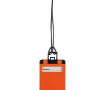 Бирка для багажа Trolley, оранжевая арт.5603.20