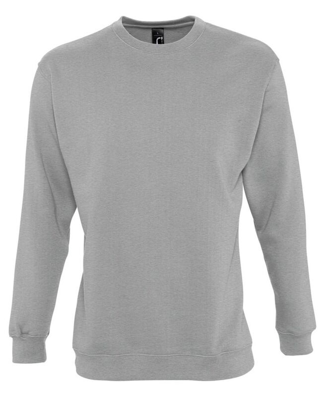 Толстовка New Supreme 280, серый меланж арт.1840.11