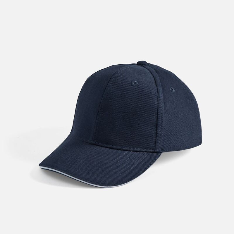 Бейсболка Buffalo, темно-синяя с белым арт.6404.76