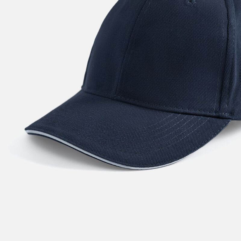 Бейсболка Buffalo, темно-синяя с белым арт.6404.76