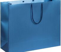 Пакет бумажный &laquo;Блеск&raquo;, большой, синий арт.5868.40