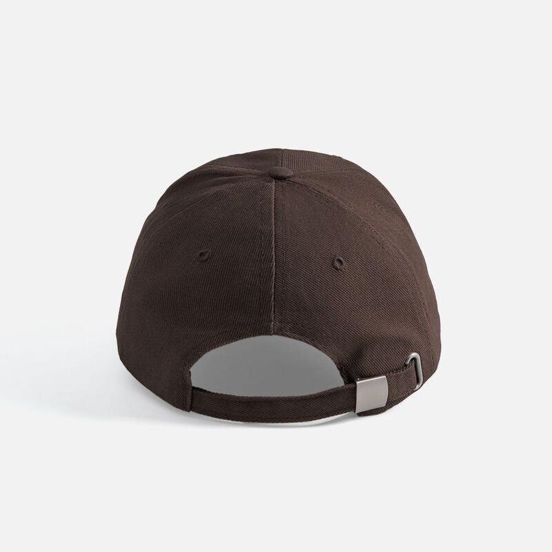 Бейсболка Buffalo, коричневая с бежевым арт.6404.51