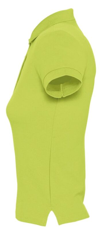 Рубашка поло женская People 210, зеленое яблоко арт.1895.94