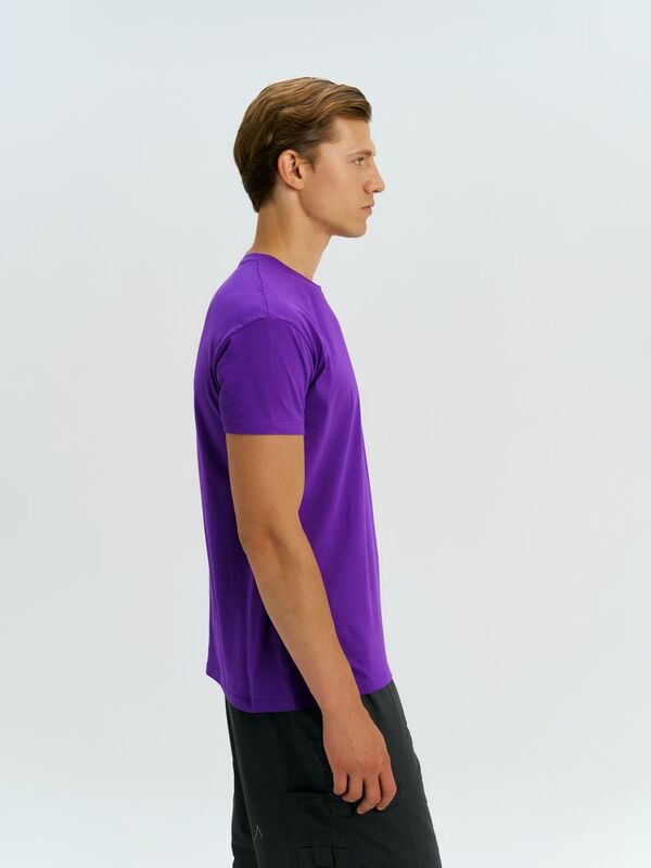 Футболка унисекс Regent 150, темно-фиолетовая арт.1376.78