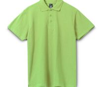 Рубашка поло мужская Spring 210, зеленое яблоко арт.1898.94