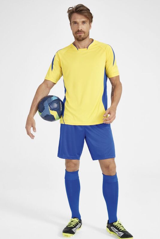 Футболка спортивная Maracana 140, зеленая с белым арт.6424.96