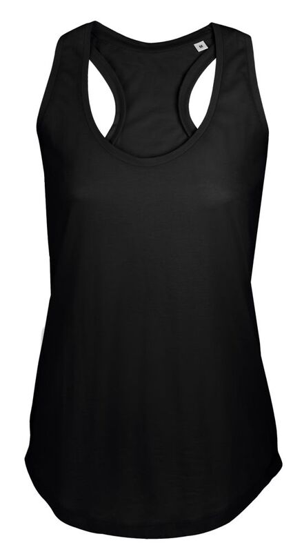 Майка женская Moka 110, черная арт.5970.30