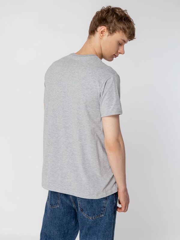 Футболка унисекс T-Bolka 160, серый меланж арт.6140.11