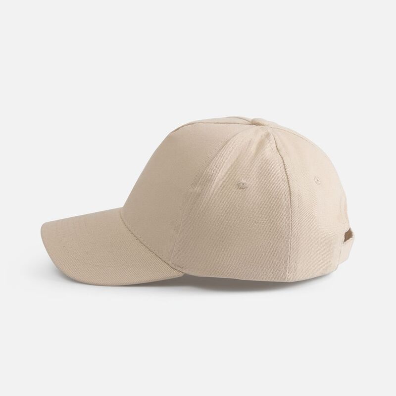 Бейсболка Long Beach, бежевая арт.6538.10