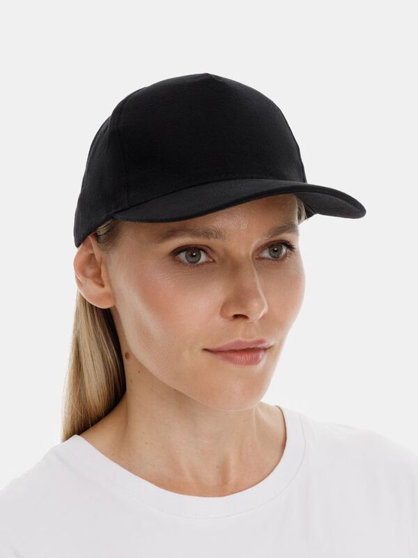 Бейсболка Long Beach, черная арт.6538.30