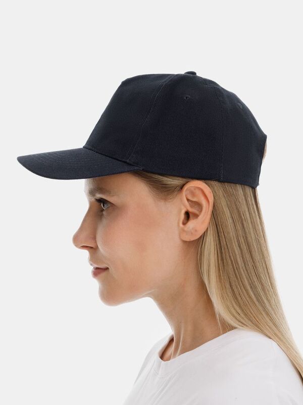 Бейсболка Long Beach, темно-синяя арт.6538.40